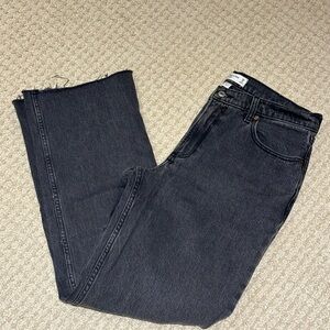 Abercrombie & Fitch The Baggy Low Rise Black Jeans